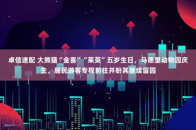 卓信速配 大熊猫“金喜”“茱萸”五岁生日，马德里动物园庆生，居民游客专程前往并盼其继续留园
